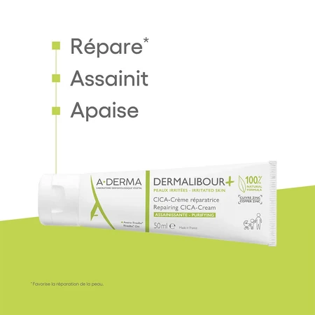 A-Derma Dermalibour+ CICA-Crema Reestructurante Purificante Piel Irritada 50ml