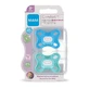 Mam Comfort Symmetrical Soothers Silicone Original with Sterilization Box 0 months+ 2pcs