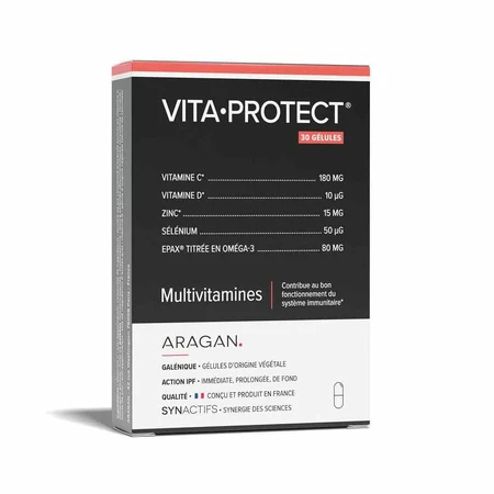 Aragan Synactifs Vitaprotect Multivitamine 30 Kapseln