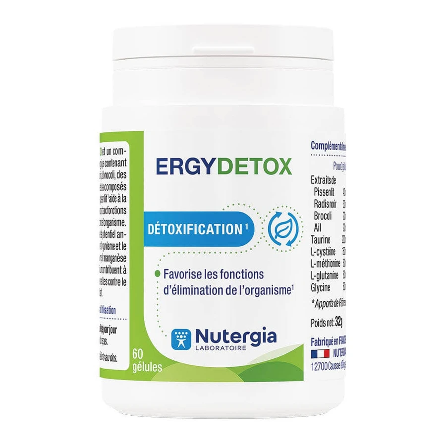 Nutergia Ergidetox Entgiftung 60 Kapseln