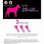 Frontline Tri-act Spot-on Dog 20-40 kg 3 4-mL pipettes