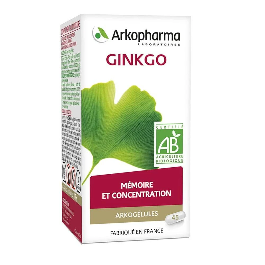 Arkopharma Arkocapsule Ginkgo Bio Geheugen en Concentratie