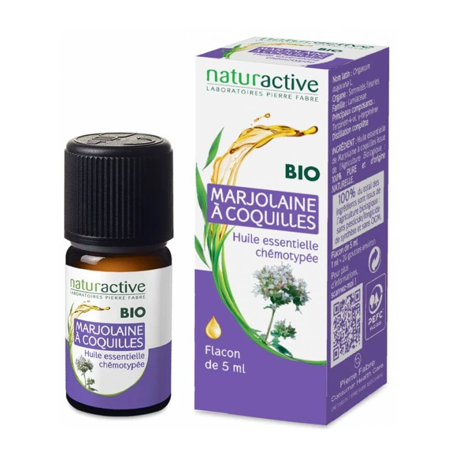 Naturactive Organic marjoram essential oil 5 ml