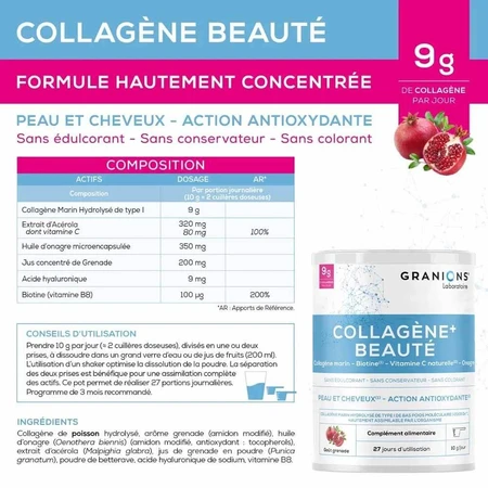 Granions Colágeno+ Belleza 275g