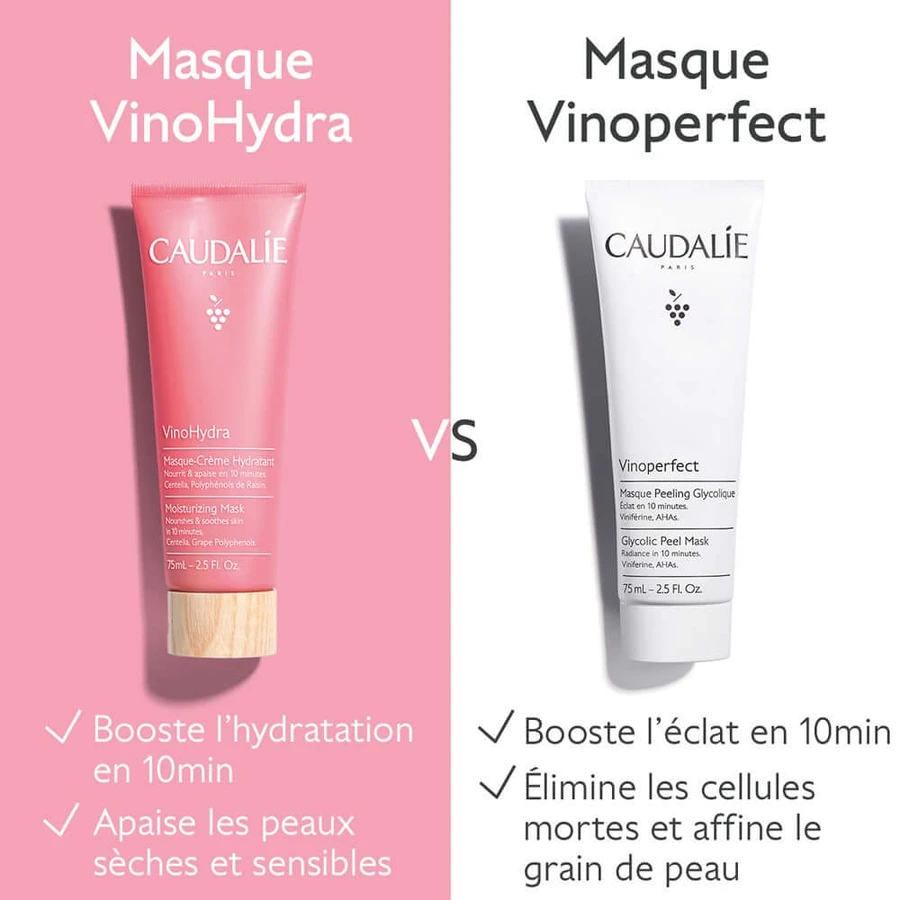Caudalie VinoHydra Hydraterend Crèmemasker 75ml
