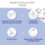 Baccide Antivirale Desinfecterende Spray Handen en Oppervlakken Katoenbloem 100ml