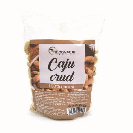 Rauwe cashew, 250 g, EcoNatur