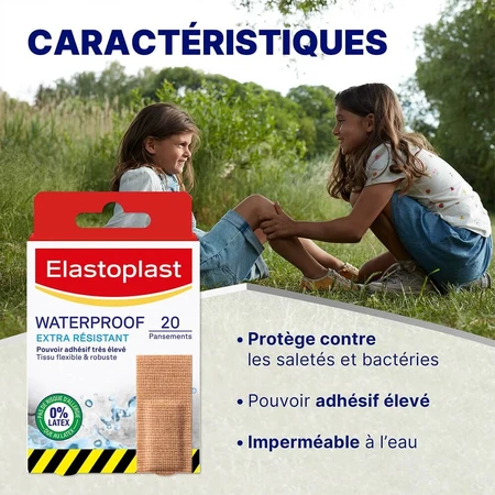 Elastoplast Waterdichte Pleisters Extra Bestendig 1 Maat 20st