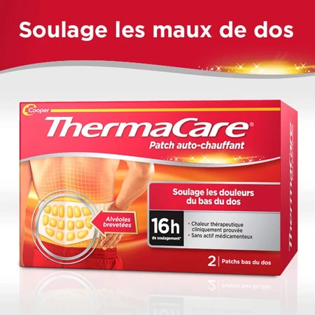 Thermacare zelfverwarmende pleister achter x2