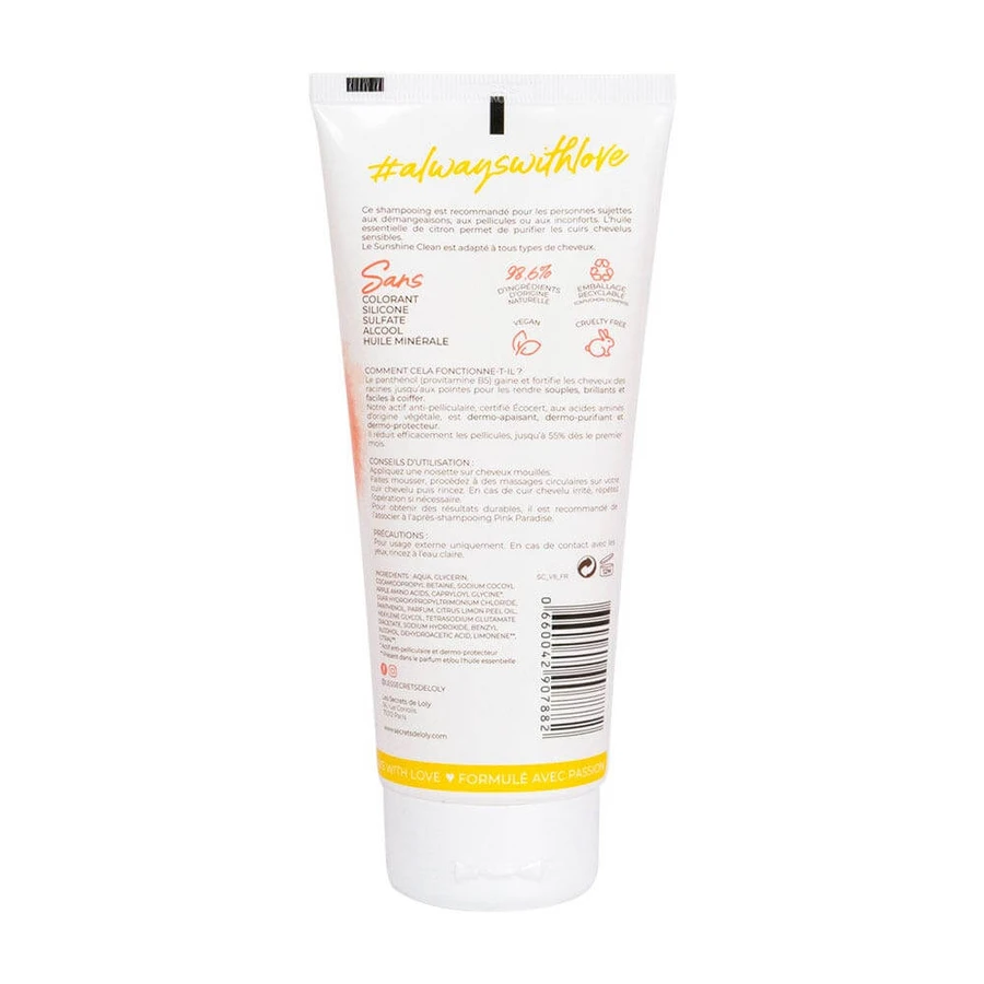 Les Secrets de Loly Shampoo Sunshine Clean 200ml