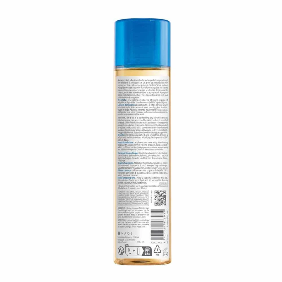 Bioderma Atoderm Dry Body Oil 2in1 150ml