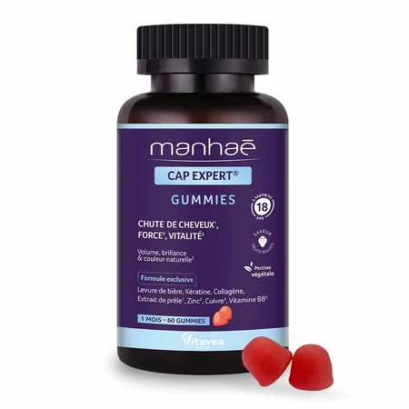 Manhaé Cap Expert Cheveux Force Vitalité 60 gommine