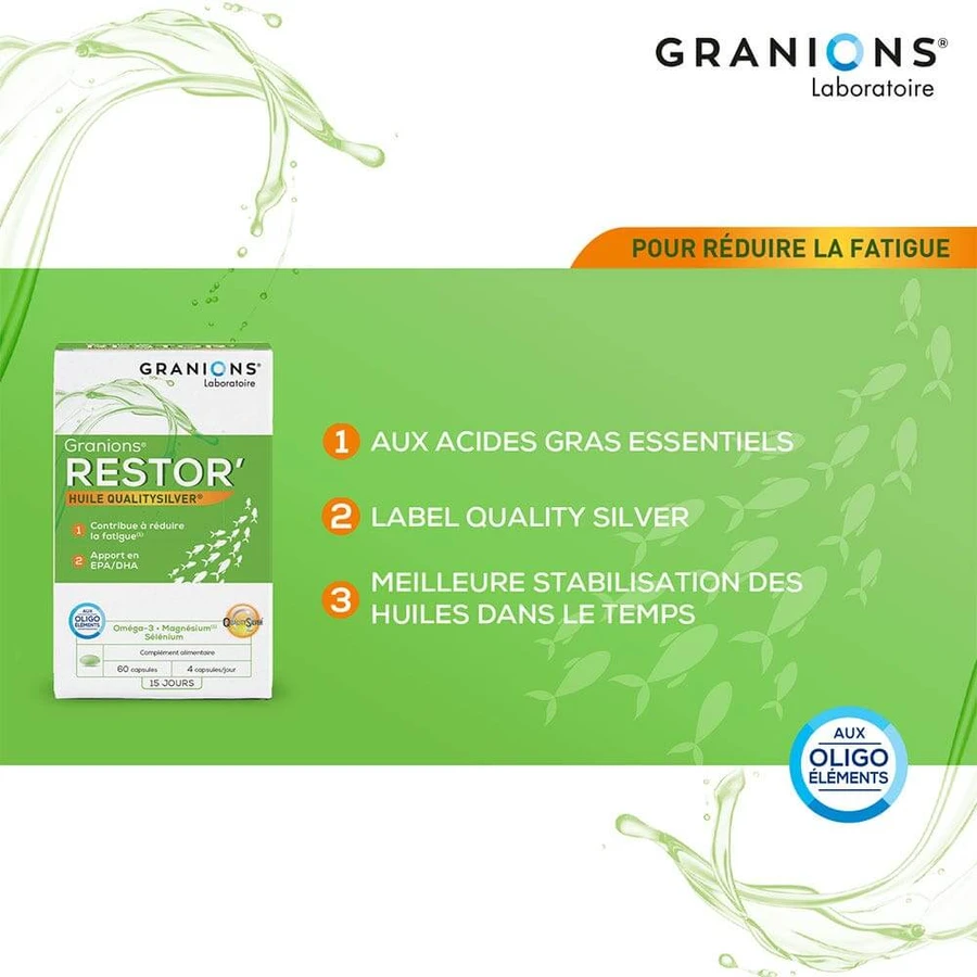 Granions Restore' 60 Cápsulas