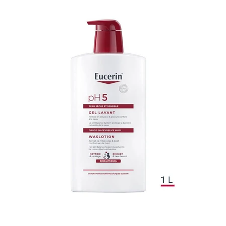 Eucerin Ph5 Reinigungsgel Empfindliche und trockene Haut 1L