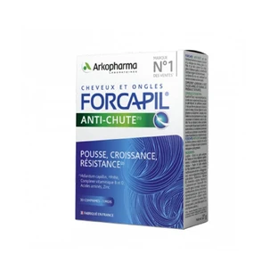 Arkopharma Forcapil Fortifying Anti-Fall Cheveux et Ongles Dévitalisés 30 Tablets