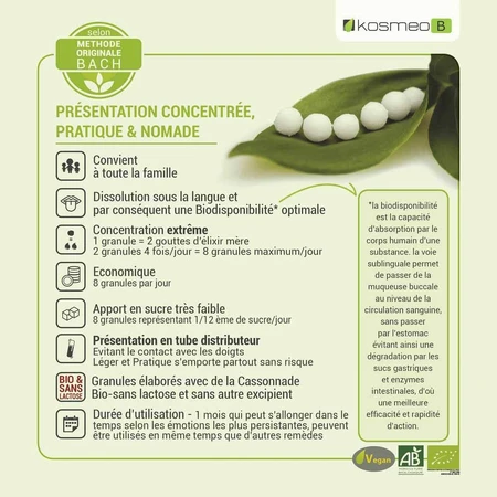 Kosmeo Bach bloesem depressie bio 120 korrels