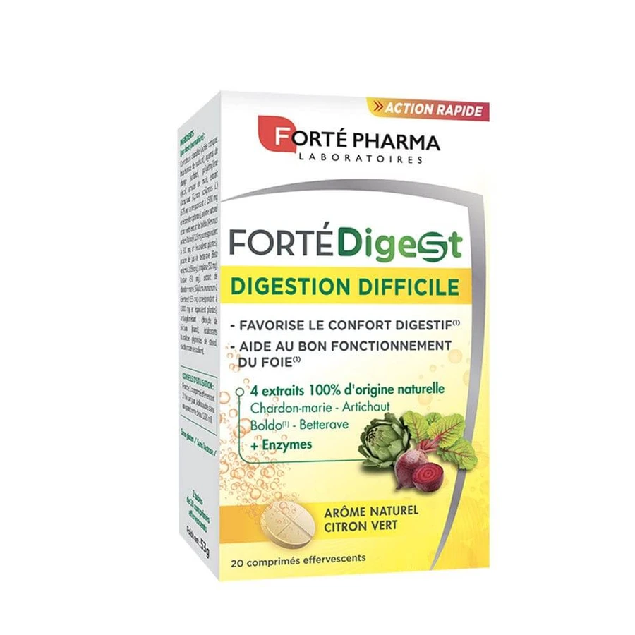 Forté Pharma Forté Digest Slechte spijsvertering 20 bruistabletten
