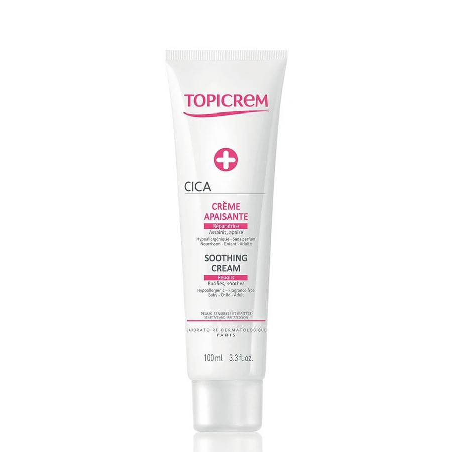 Topicrem Cica Irritated Skin Soothing Repairing Cream 100ml