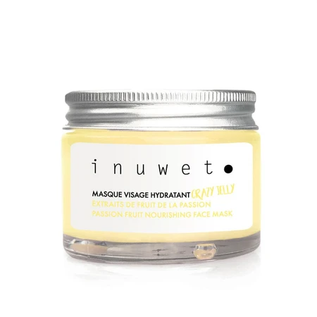 Inuwet Crazy Jelly Mask natural moisturizing gel face mask Yellow pineapple scent 50ml