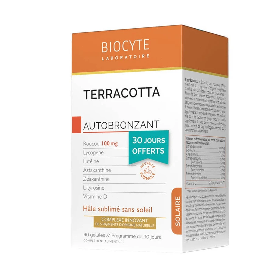Biocyte Solari Cocktail autoabbronzante Terracotta 90 Capsule
