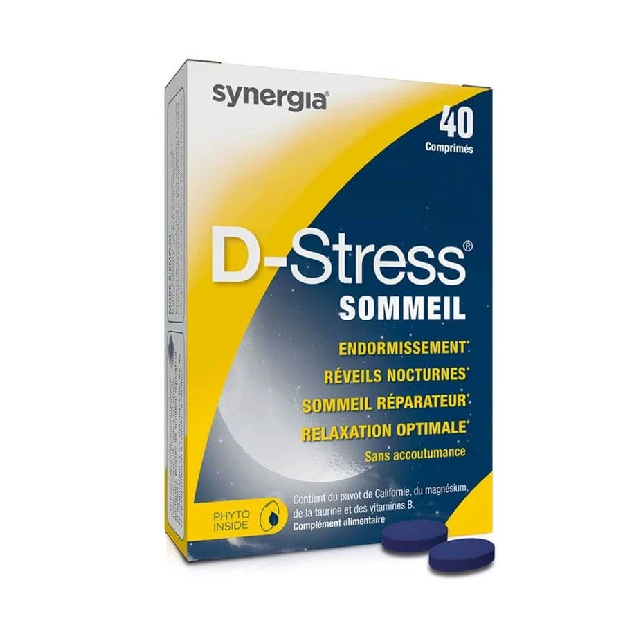 Synergia D-stress Slapen 40 Tabletten