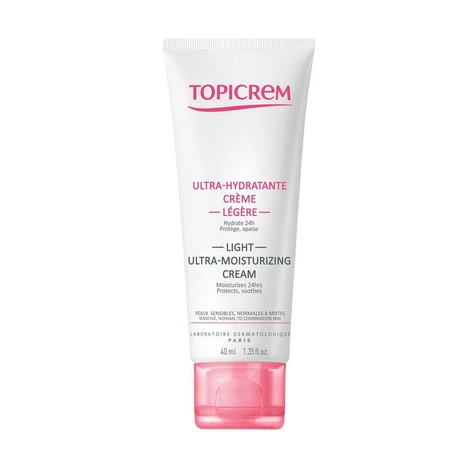 Topicrem Hydra+ Ultra Light Hydraterende Gezichtscrème 40ml