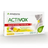Arkopharma Activox Keelpijn, droge hoest Citroen zuigen x24 tabletten