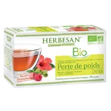 Herbesan Infusion Effetto Mat Perte de Poids Bio Framboos 20 sachets