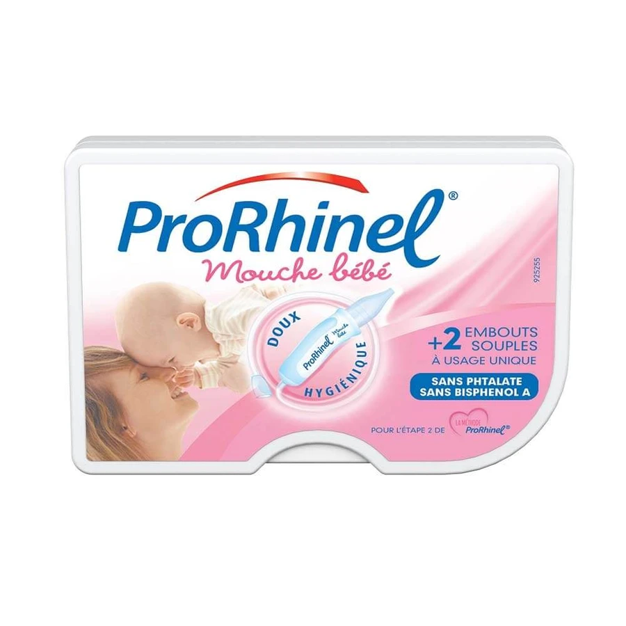 Prorhinel ergonomische baby karabijnhaak + 2 wegwerptips