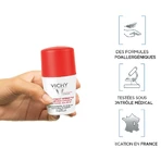 Vichy Deodorant Antiperspirant Roll-on 72h Sensitive Skin Excessive Sweating 2x50ml