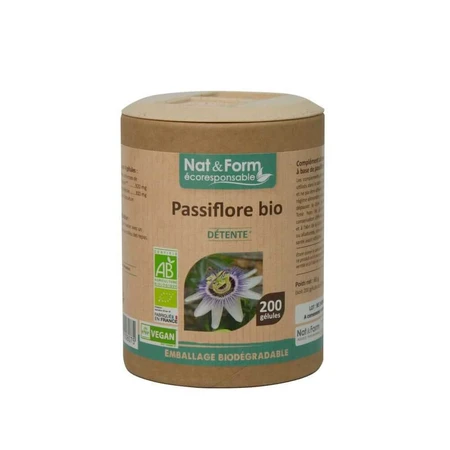 Nat&Form PASSIFLORE BIO 200 Gélules