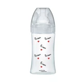 Dodie Sensation+ Flacher Sauger Flasche fließen 2 Anti Colic 0-6 Monate 270ml Mathilde Cabanas Sammlung