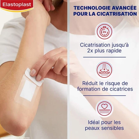 Elastoplast vindecare rapidă 43 x 65mm x8