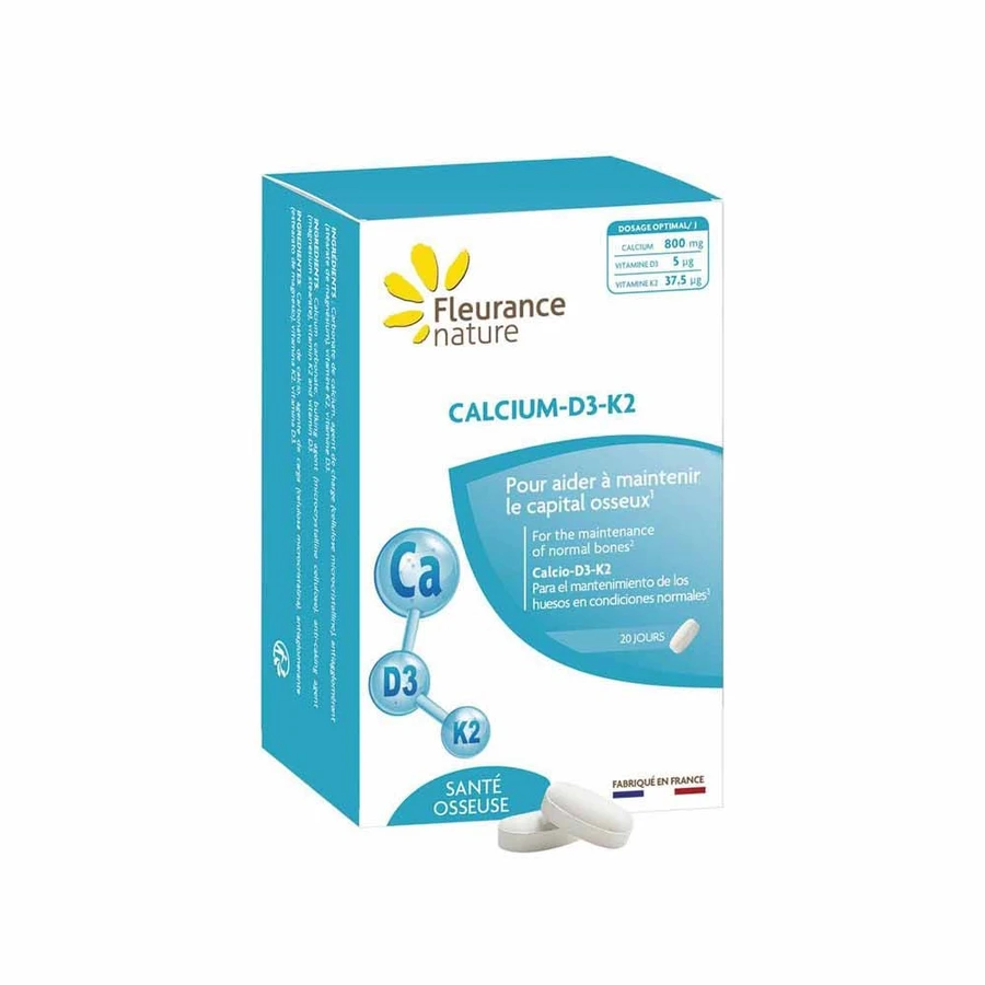 Fleurance Nature Calcium - D3 - K2 60 tabletten