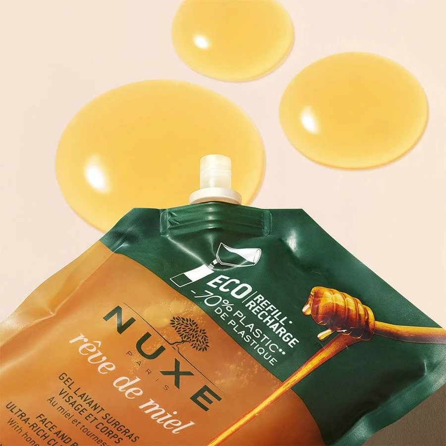 Nuxe Reve De Miel Eco Navulgel Lavant Surgras 400 ml