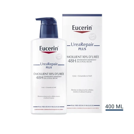 Eucerin UreaRepair Plus 10% Emolient z mocznikiem do skóry suchej 400 ml: ceny i cechy