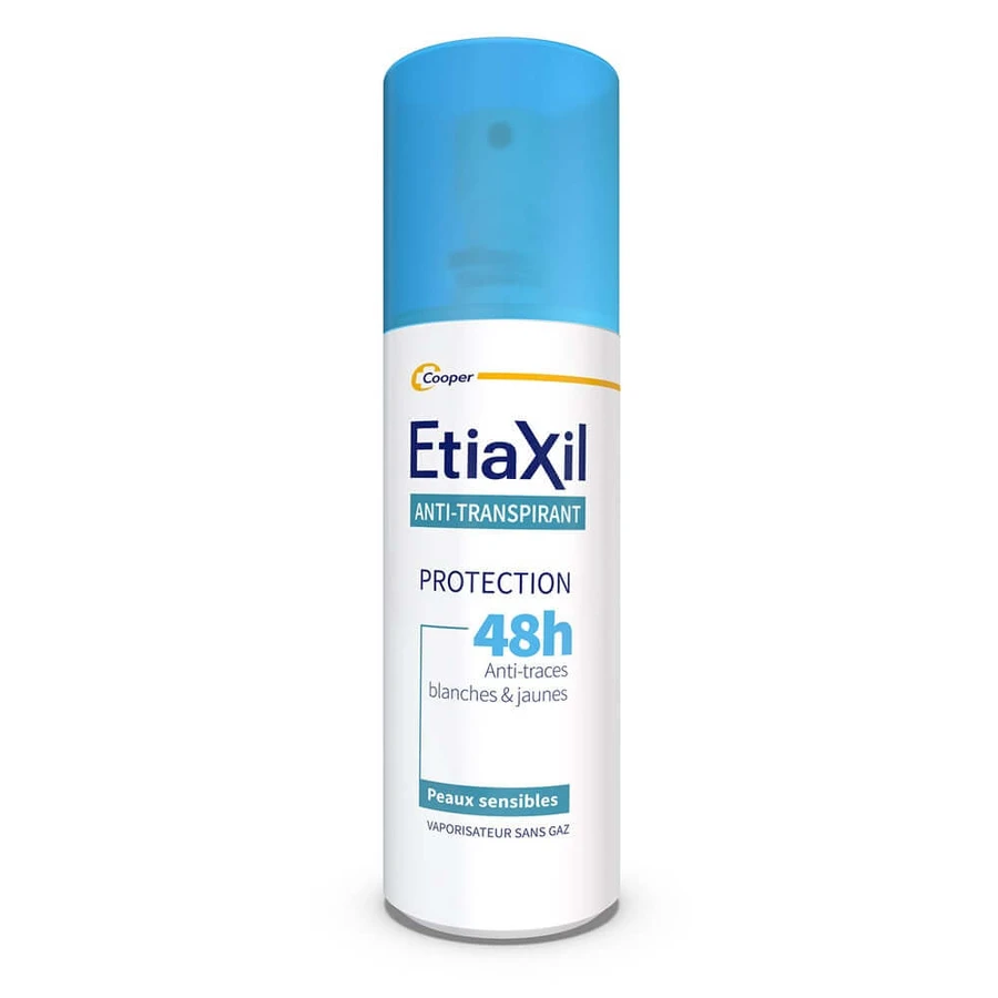 Etiaxil Desodorante Antitranspirante Spray 48h Protege Axilas Transpiración Moderada Piel Sensible 100ml