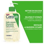 Cerave Body Cleanser Hydraterende schuimende olie voor normale tot zeer droge huid 236ml