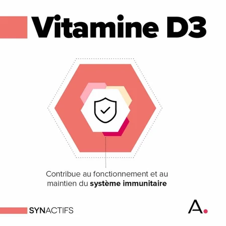 Aragan Synactifs D3 Protect plantaardige vitamine D3 20ml