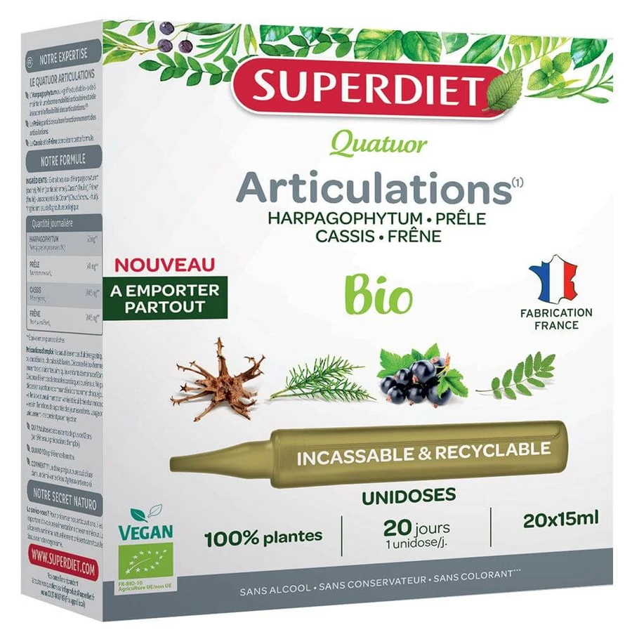 Superdiet Bio Harpagophytum Artikulationen 20x15ml