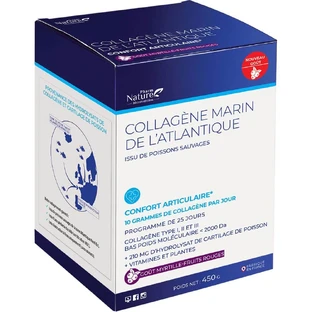 Pharm Nature Micronutrition Atlantic Marine Collagen Joint Wellness Cranberry Fruit Flavor 450g