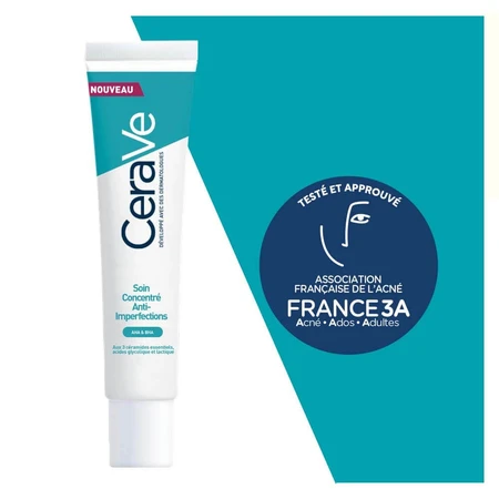 Cerave Concentrado Facial Anti-Imperfecciones Pieles con imperfecciones y tendencia acneica 40ml