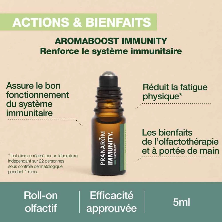 Pranarôm Aromaboost Inmunidad Roll-On Bio 5ml