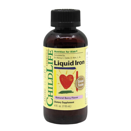 Fer liquide, 118 ml, Childlife Essentials