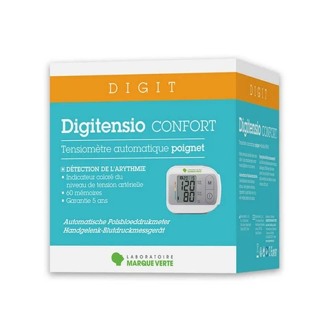 Esfigmomanómetro de muñeca Digit Comfort Marque Verte