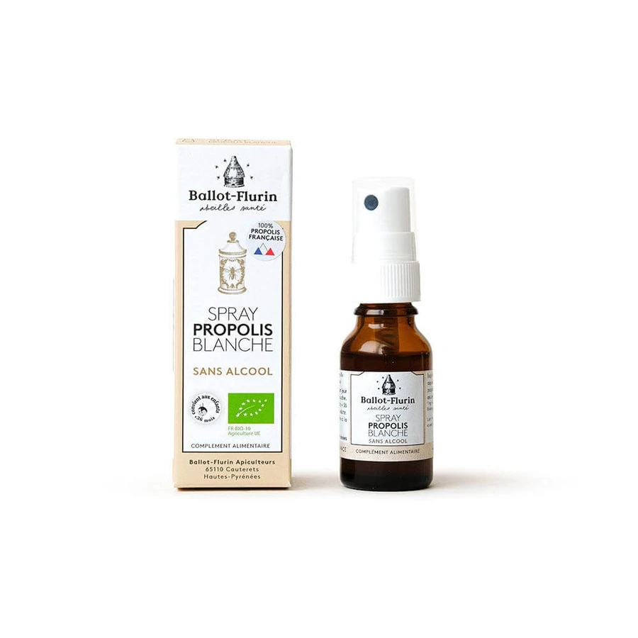 Ballot-Flurin Alcohol-free Organic Propolis Blanc Spray 15ml