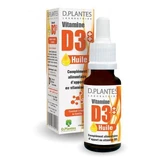 D. Plantes Vitamine D3 Olie 400UI 20ml