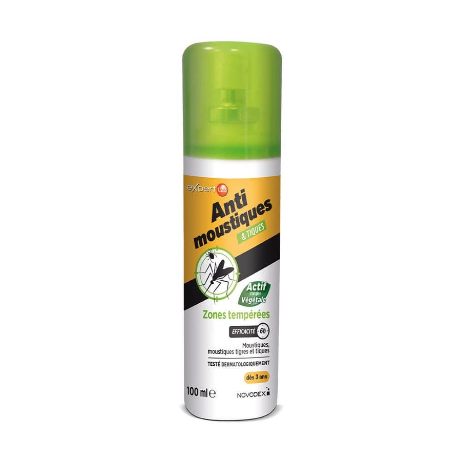 Novodex Expert 123 Mosquito and Tick Repellent - Temperate Zones 100ml