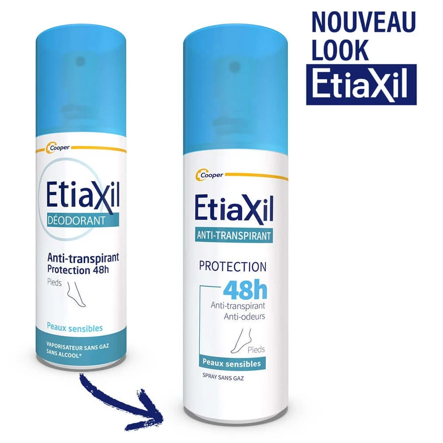Etiaxil Antiperspirant 48h picioare piele sensibilă 100ml
