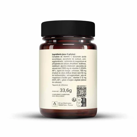 A-LAB Vitamine C liposomaal 1000mg Vitaliteit Anti-vermoeidheid Antioxidant 60 capsules